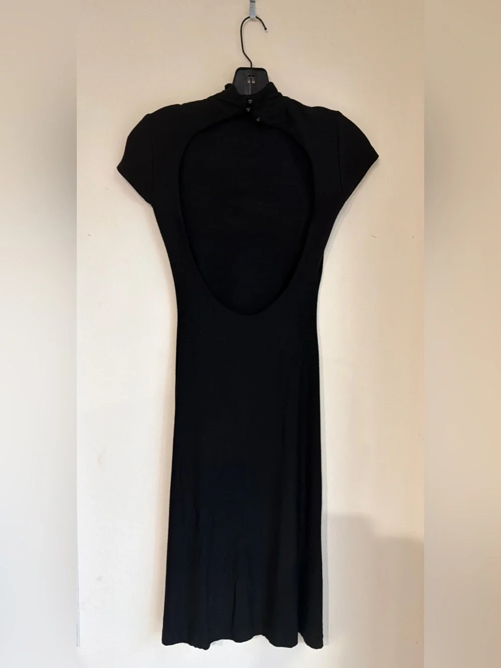 NWT 90s BETSEY JOHNSON BLACKLESS MIDI DRESS- LAST DAY SALE !! - Picture 4 of 12